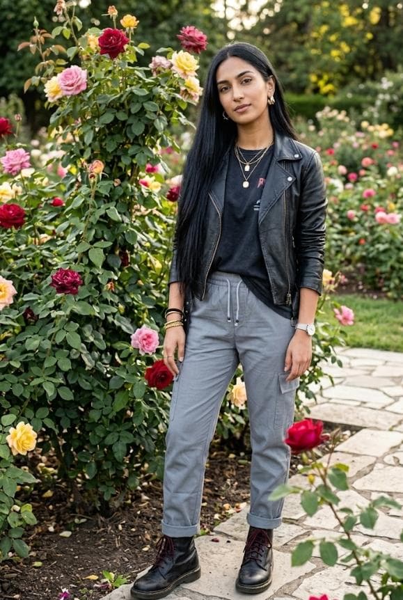 Pantalon de dril - Gris