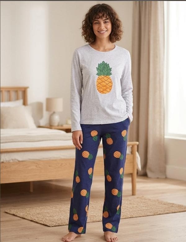 Pijama Piña - 2 Piezas
