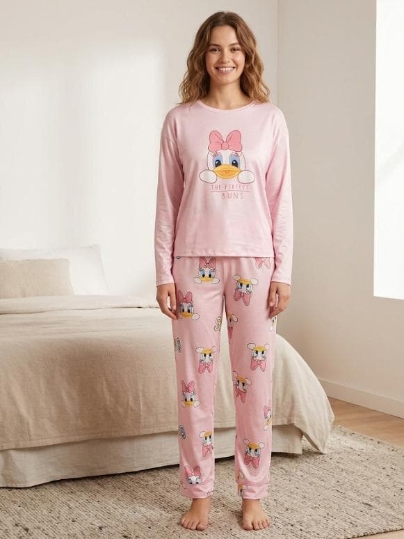 Pijama Daisy - Rosada - 2 Piezas